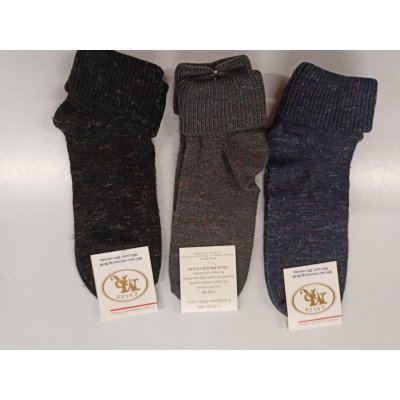 CALZINI LANA MERINO CON RISVOLTO