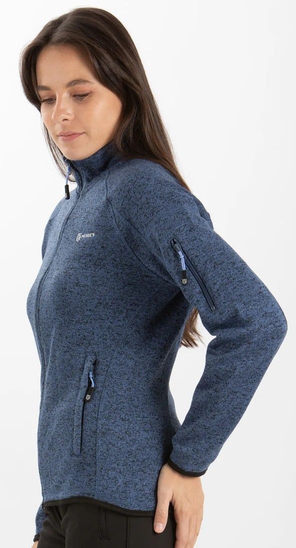 GIACCA DONNA  CANZOI, FULL ZIP KNIT POLAR MCKEE'S