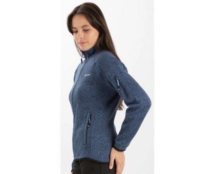 GIACCA DONNA CANZOI, FULL ZIP KNIT POLAR MCKEE'S