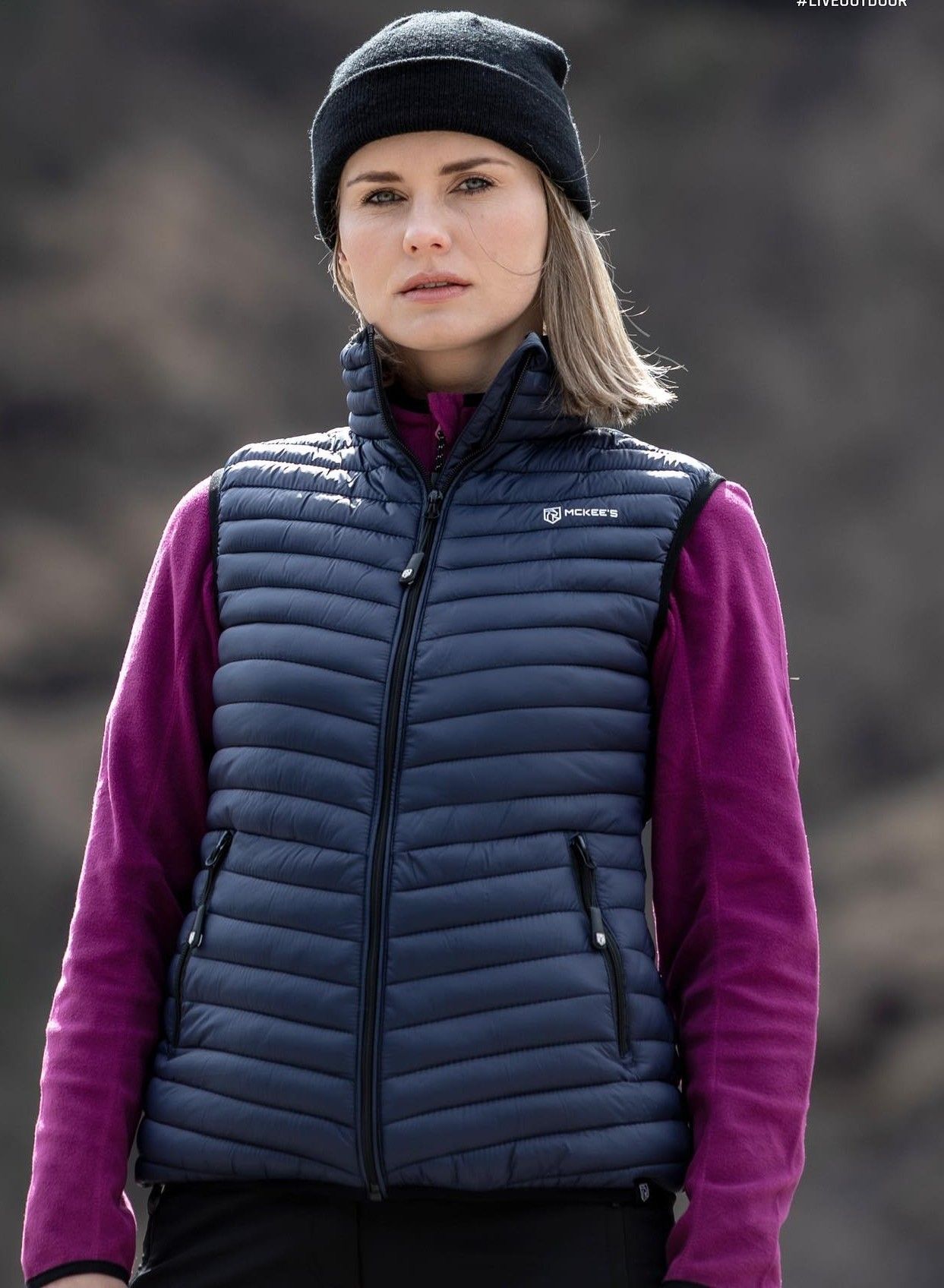 GILLET  TRAPUNTATO DONNA TEIDE MCKEE'S