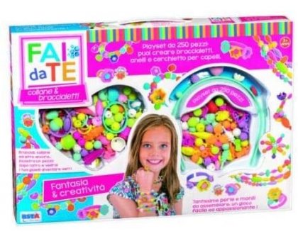 RsToys Fai da Te Collane e Braccialetti 250 Pezzi
