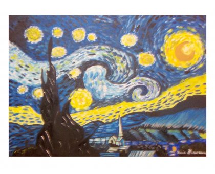 Notte Stellata - Copia di Van Gogh 50x70
