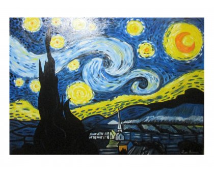 Notte Stellata - Copia di Van Gogh - 130x100