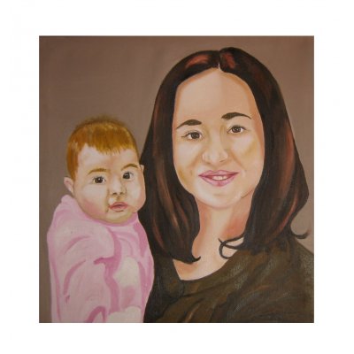 Ritratto Mamma e figlio