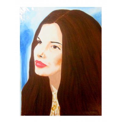 Ritratto donna mora - 100x70