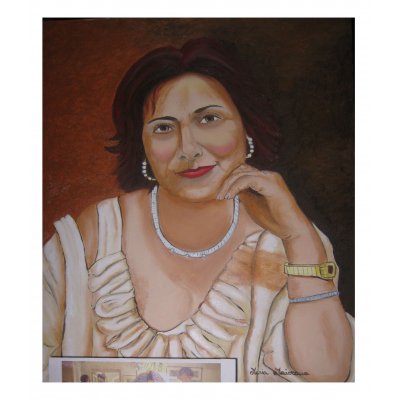 Ritratto signora in posa