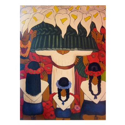 Festival dei fiori - Copia di Diego Rivera