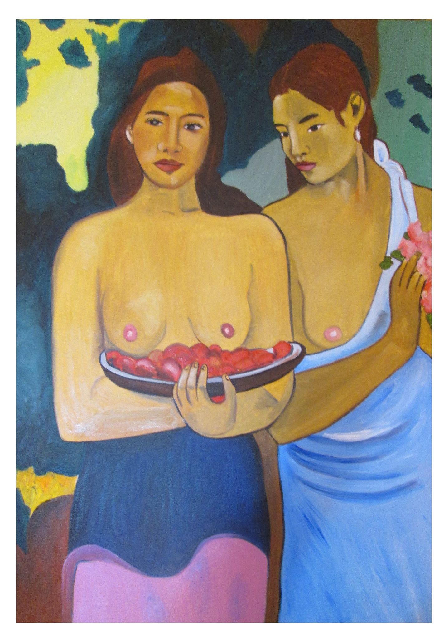 Due donne Tahitiane - Copia di Paul Gauiguin