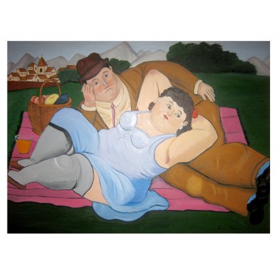 Pic nic - Copia di Feranando Botero
