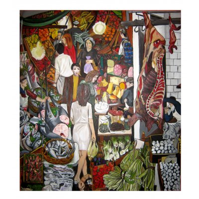 Vucciria - Copia di Renato Guttuso