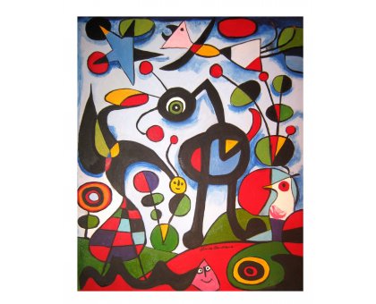 The Garden - Copia di Joan Miro