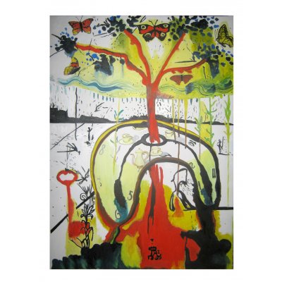 A Mad Tea Party - Copia di Salvador Dali - Alice in Wonderland