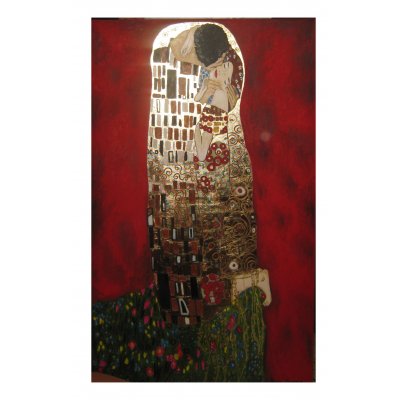 Il bacio - Copia di Gustav Klimt - 140x80