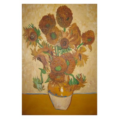 Vaso con quindici girasoli - Copia di Van Gogh