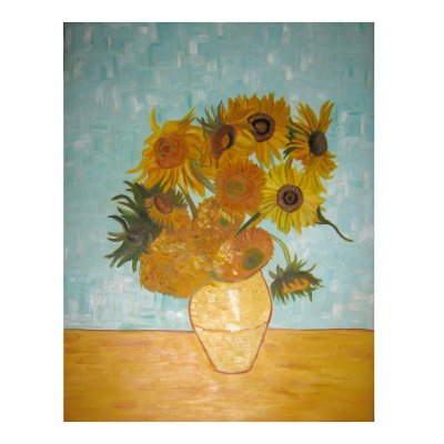 Vaso con dodici girasoli - Copia di Van Gogh