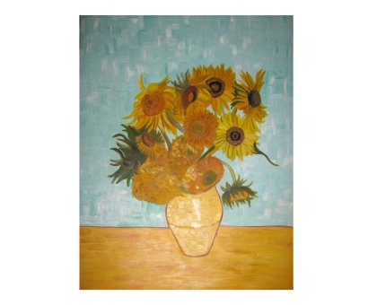 Vaso con dodici girasoli - Copia di Van Gogh