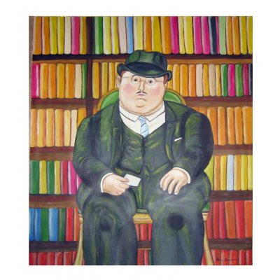 Il notaio - Copia di Fernando Botero