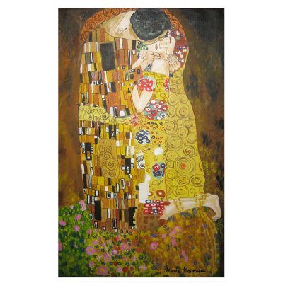 Il bacio - Copia di Gustav Klimt - 30x50