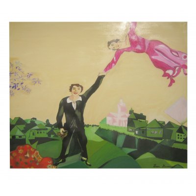 La passeggiata - Copia di Marc Chagall