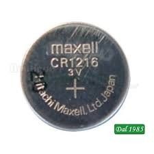 Pile Lithio 3 V Maxell 1216