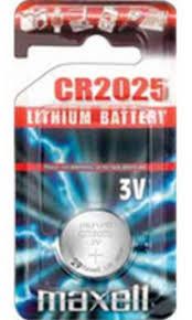 Pile Lithio 3 V Maxell 2025