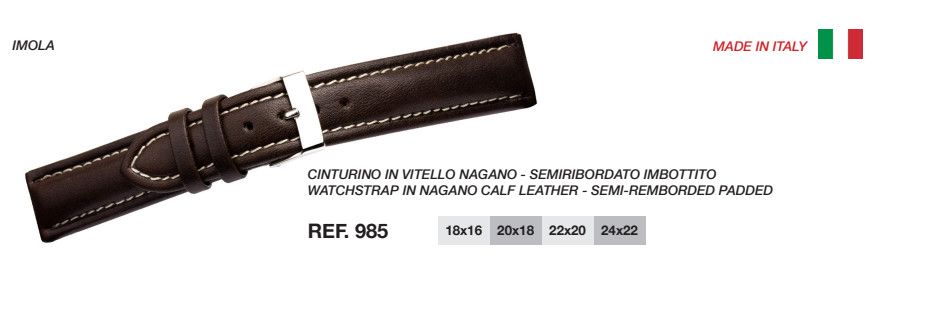 Cinturino Pelle 985 Imola