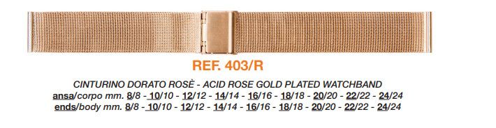 Cinturino Metallo 403 R