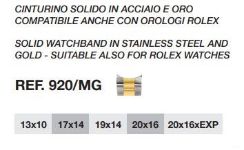 Cinturino Compatibile Rolex 920 MG