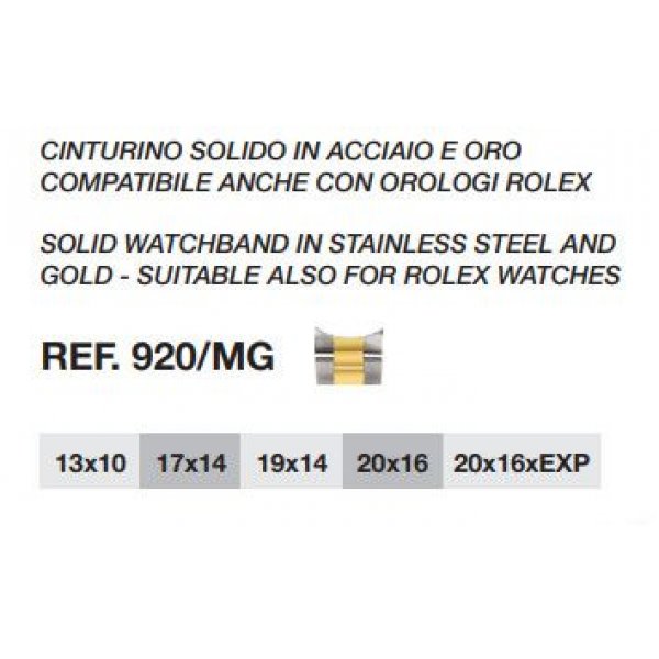 Cinturino Compatibile Rolex 920 MG