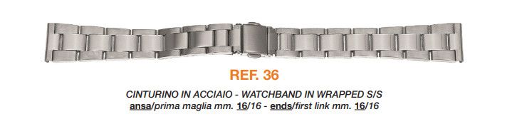 Cinturino Metallo 36