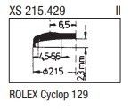 Rolex Cyclop 129