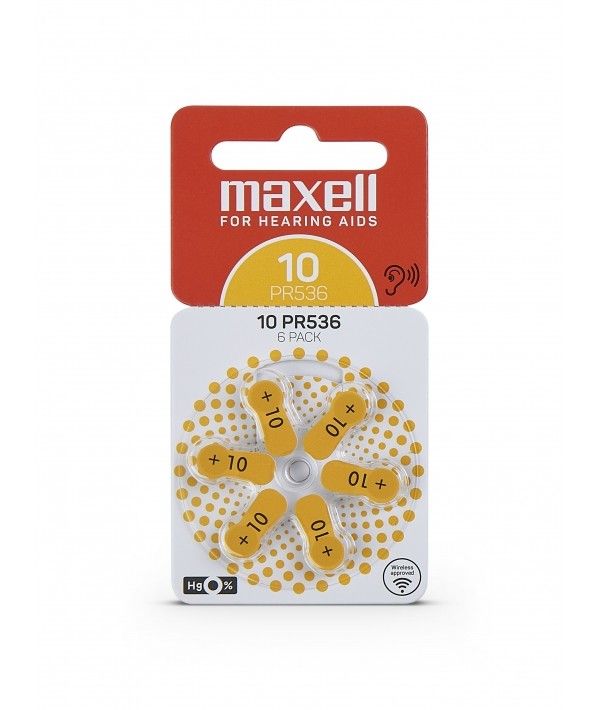 Blister 6 pz batteria per acustica AC10