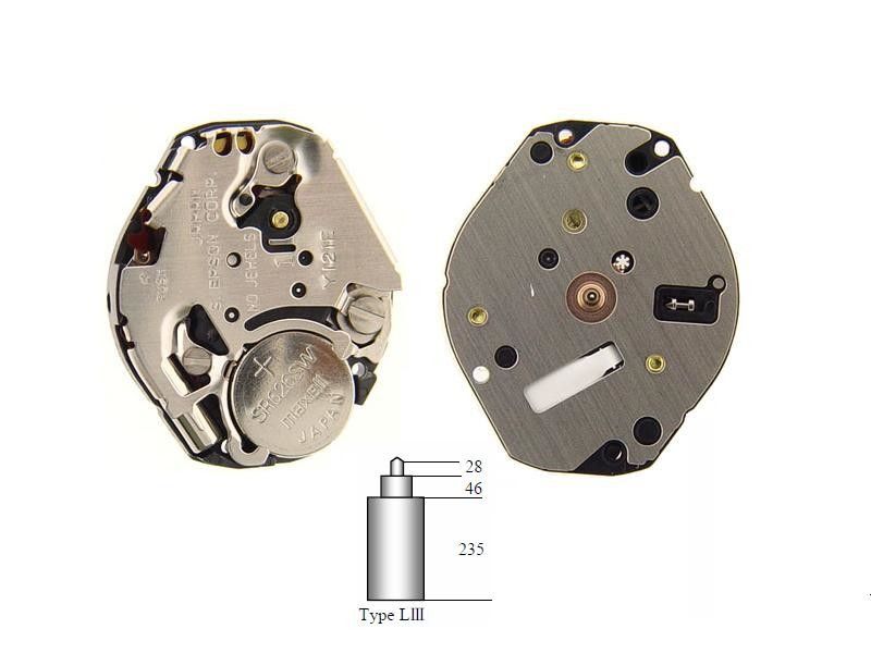 Movimento da Polso Shiojiri Y121.5