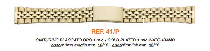 Cinturino Metallo 41 P