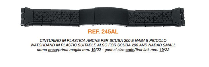 Cinturino Metallo 245 AL