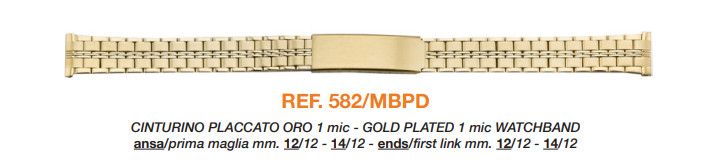 Cinturino Metallo 582 P