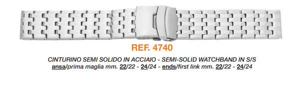 Cinturino Metallo 4740