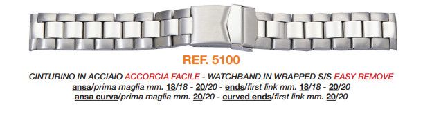 Cinturino Metallo 5100