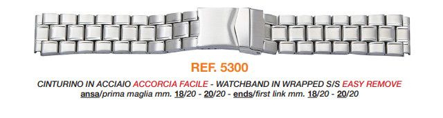 Cinturino Metallo 5300