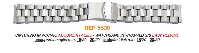 Cinturino Metallo 5500