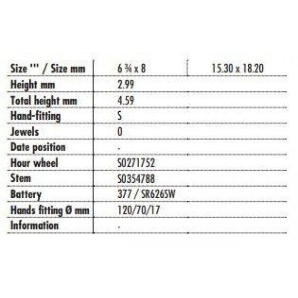Movimento da Polso Shiojiri AL35