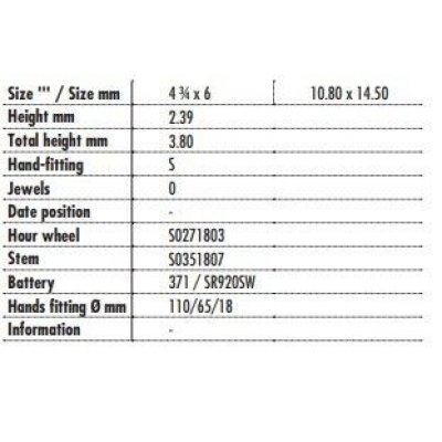 Movimento da Polso Shiojiri VX01