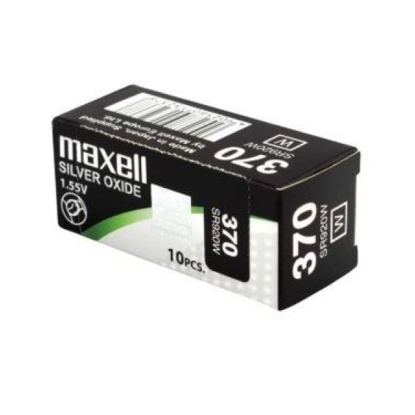 Pile per Orologi Maxell 370