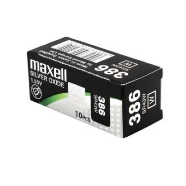 Pile per Orologi Maxell 386