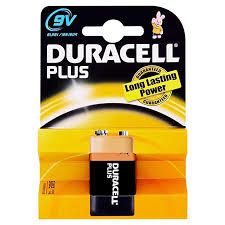 Duracell 9 V Alkalina Blister 1 pz
