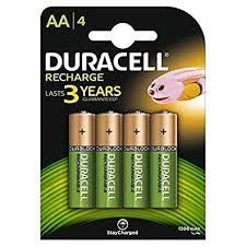 Duracell Stilo Ricaricabile 2400 mAh Blister 4 pz