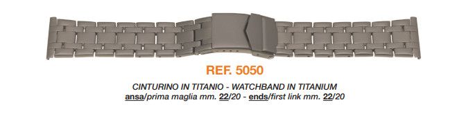 Cinturino Metallo 5050