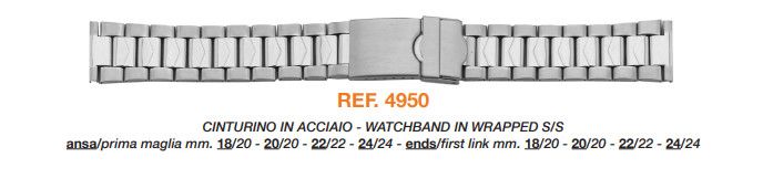Cinturino Metallo 4950