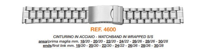 Cinturino Metallo 4600