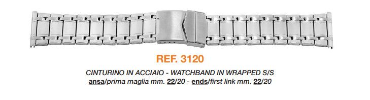 Cinturino Metallo 3120